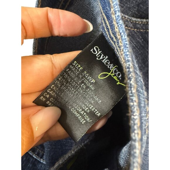 Style & Co. Womens Natural Fit Denim Jeans 24WP - Picture 10 of 10